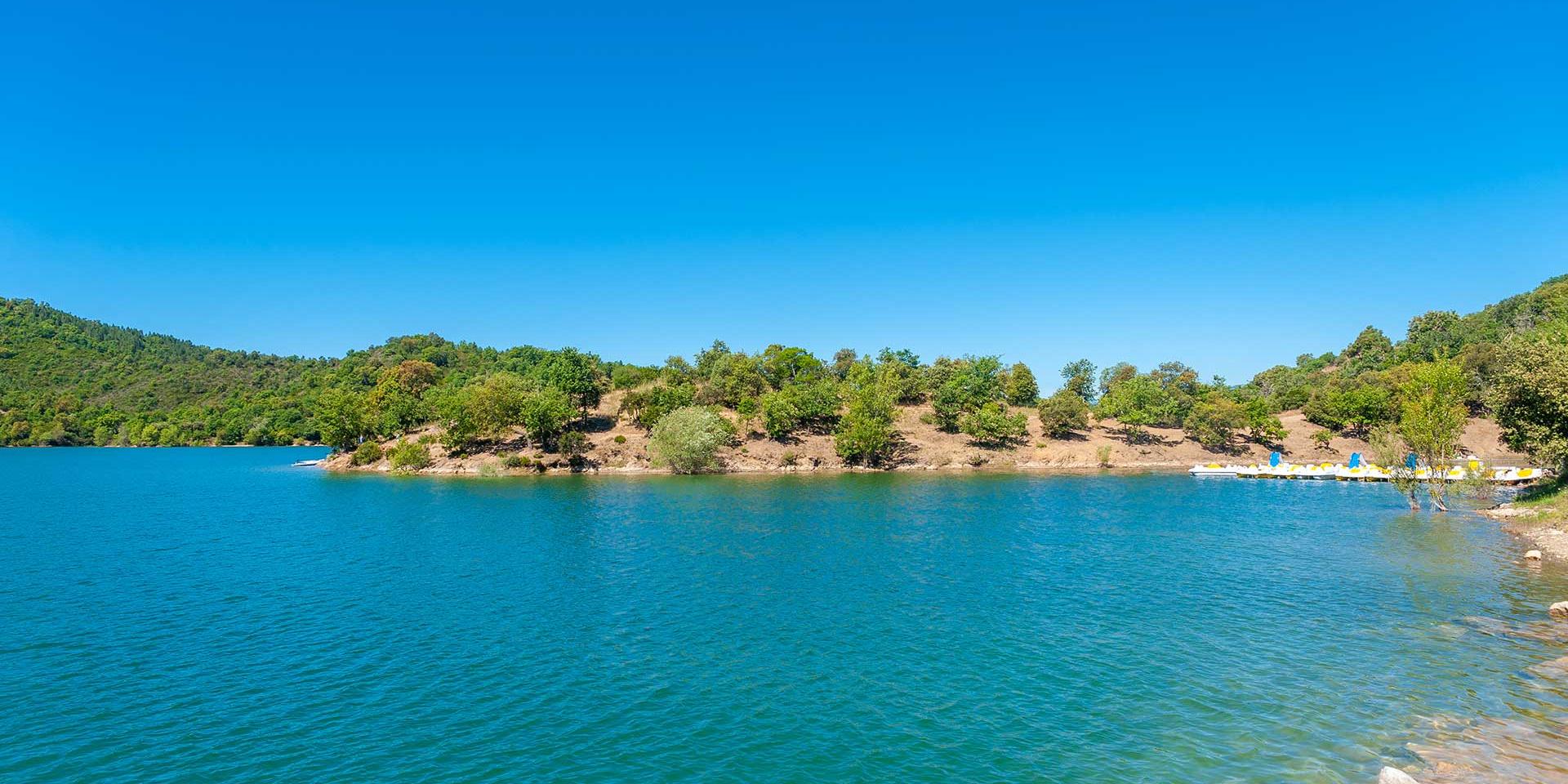 Le lac de Saint-Cassien