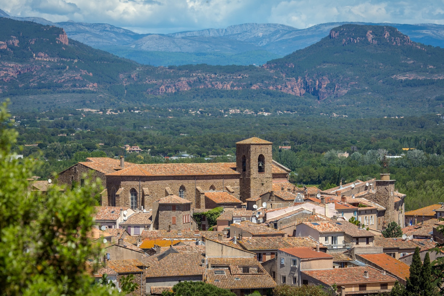 Le village de Roquebrune-sur-Argens