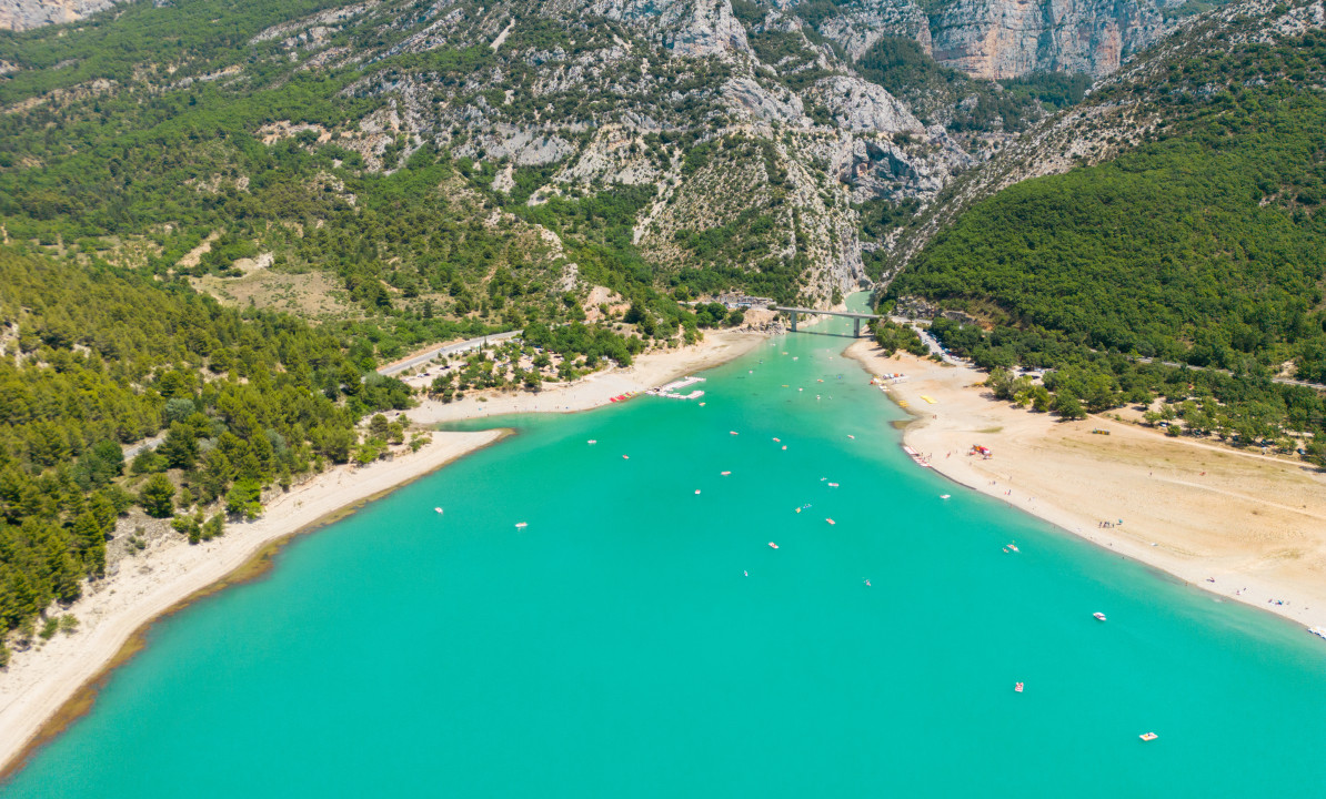 Le lac de Sainte-Croix